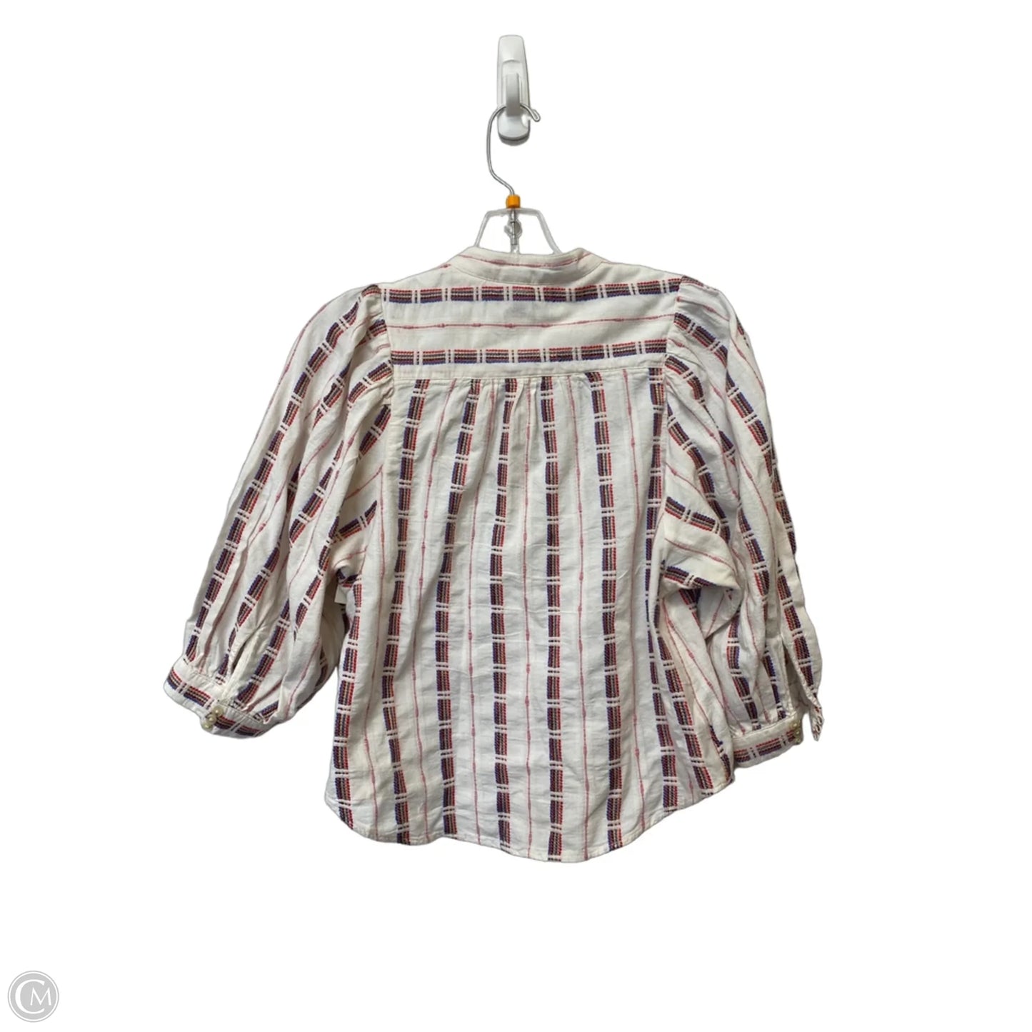 Top 3/4 Sleeve By Pilcro In White, Size: Xs