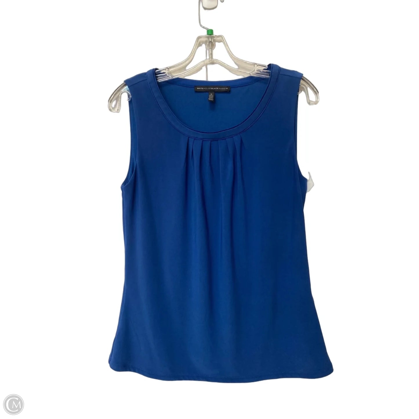 Top Short Sleeve By White House Black Market In Blue, Size: M