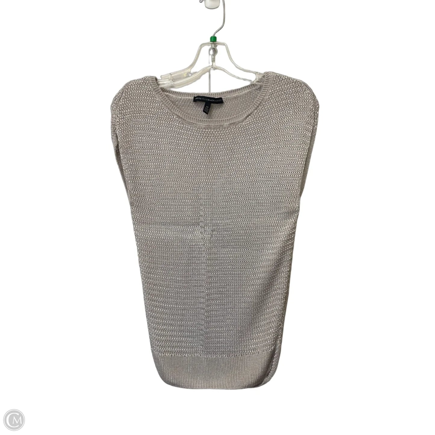 Top Sleeveless By White House Black Market In Grey, Size: Xs