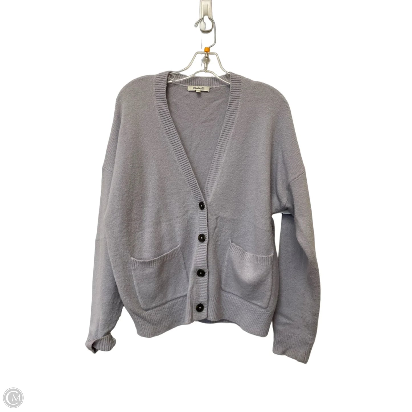 Sweater Cardigan By Madewell In Grey, Size: S