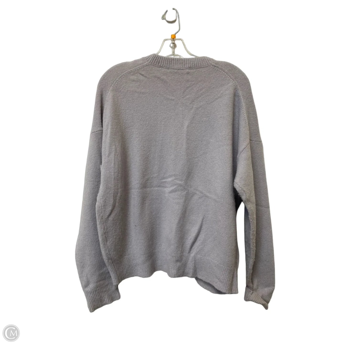 Sweater Cardigan By Madewell In Grey, Size: S
