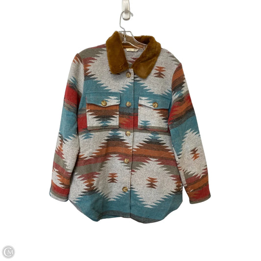 Jacket Other By Mystree In Multi-colored, Size: S