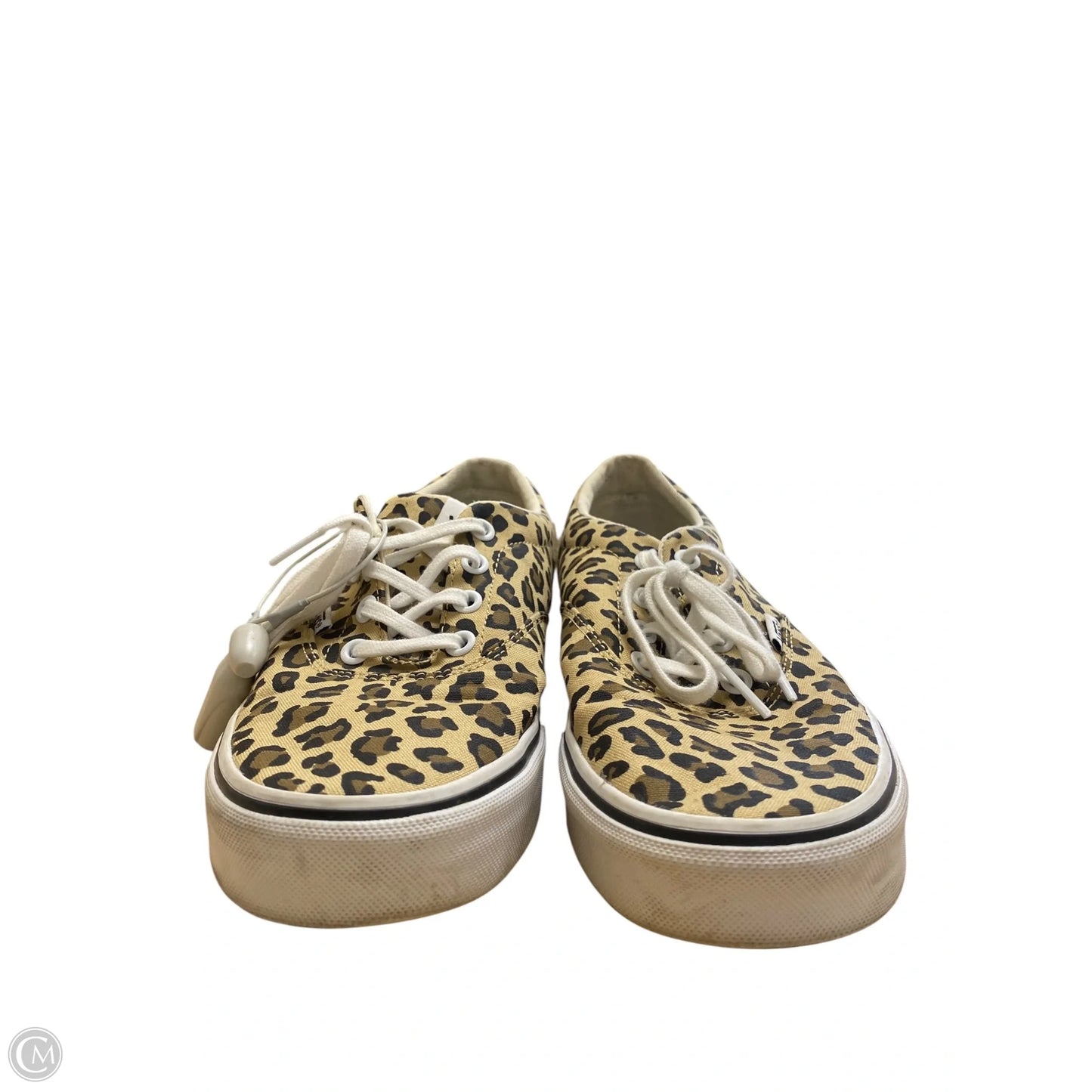 Shoes Flats By Vans In Animal Print, Size: 9