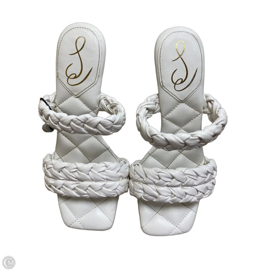 Shoes Heels Kitten By Sam Edelman In White, Size: 8.5