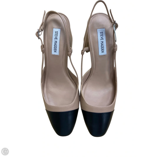 Shoes Heels Block By Steve Madden In Tan, Size: 9