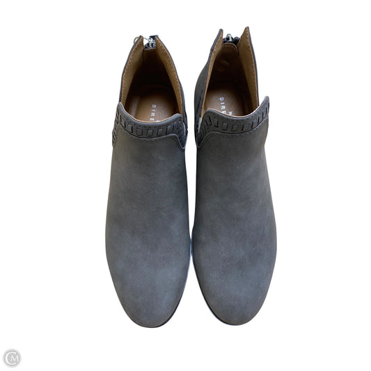 Boots Ankle Flats By New Directions In Grey, Size: 7