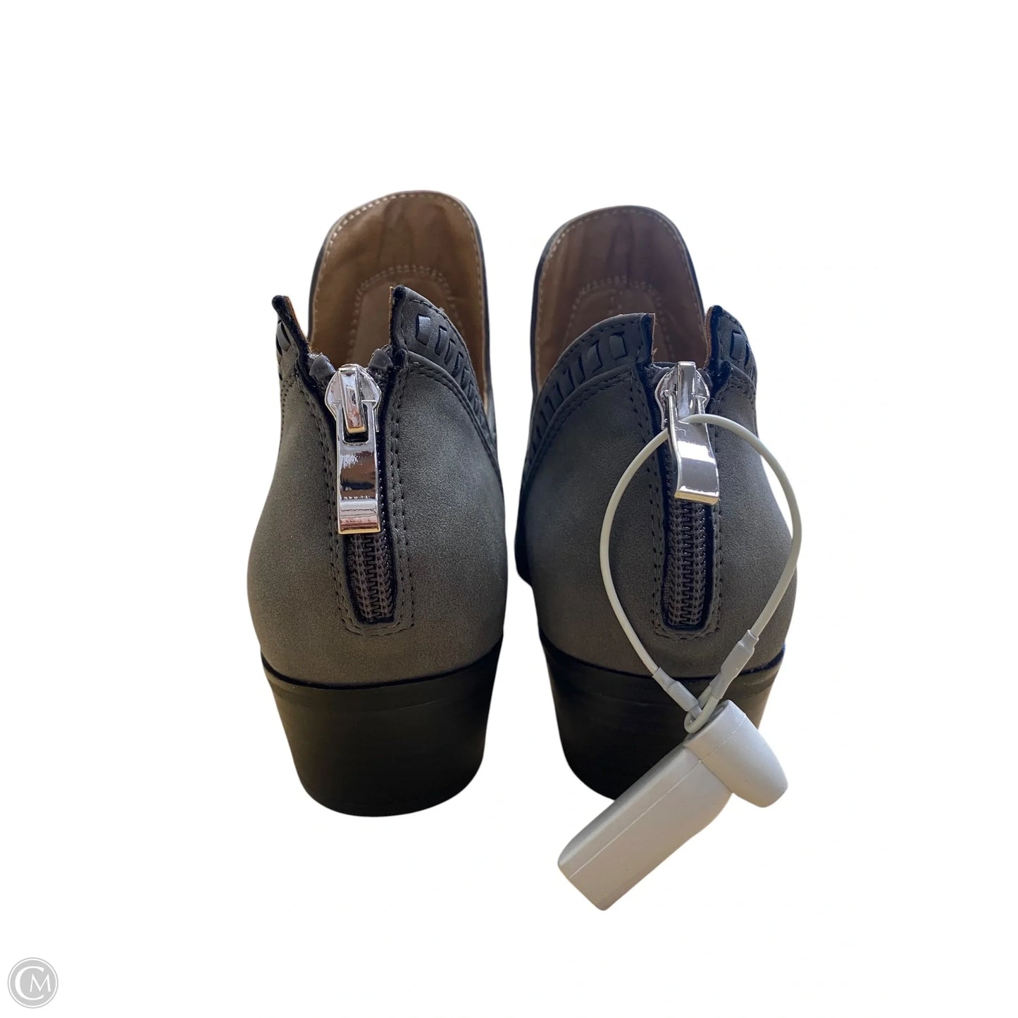 Boots Ankle Flats By New Directions In Grey, Size: 7