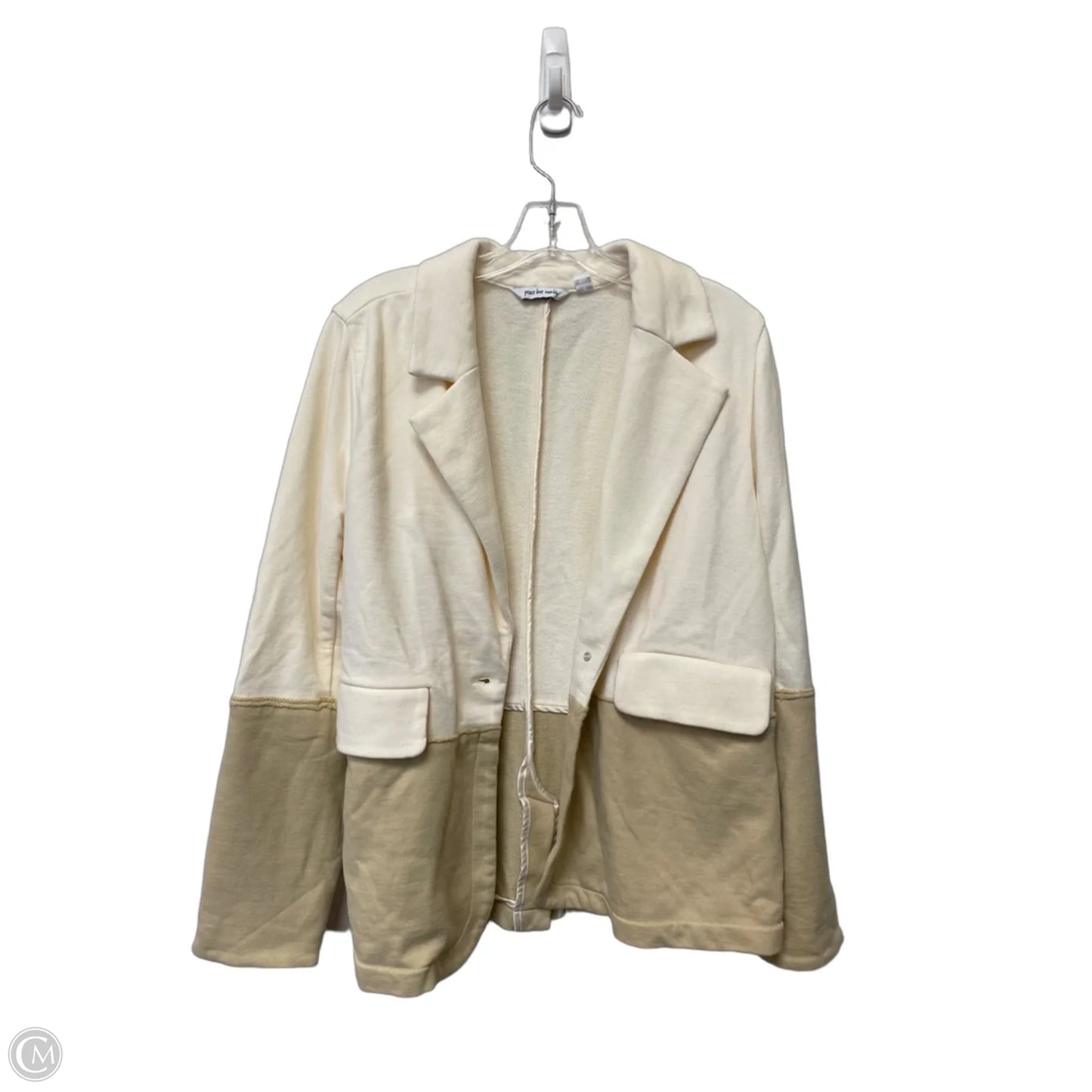 Blazer By Peace Love World In Cream, Size: M