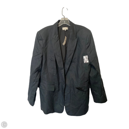 Blazer By Loft In Black, Size: 16