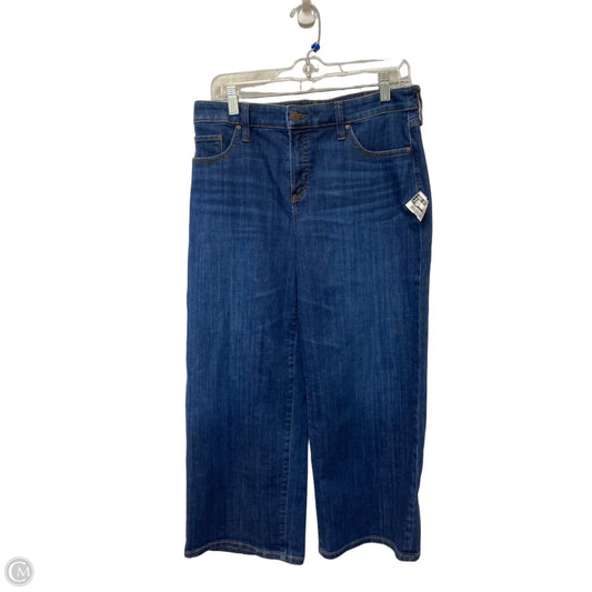 Jeans Boyfriend By Chicos In Blue Denim, Size: 10