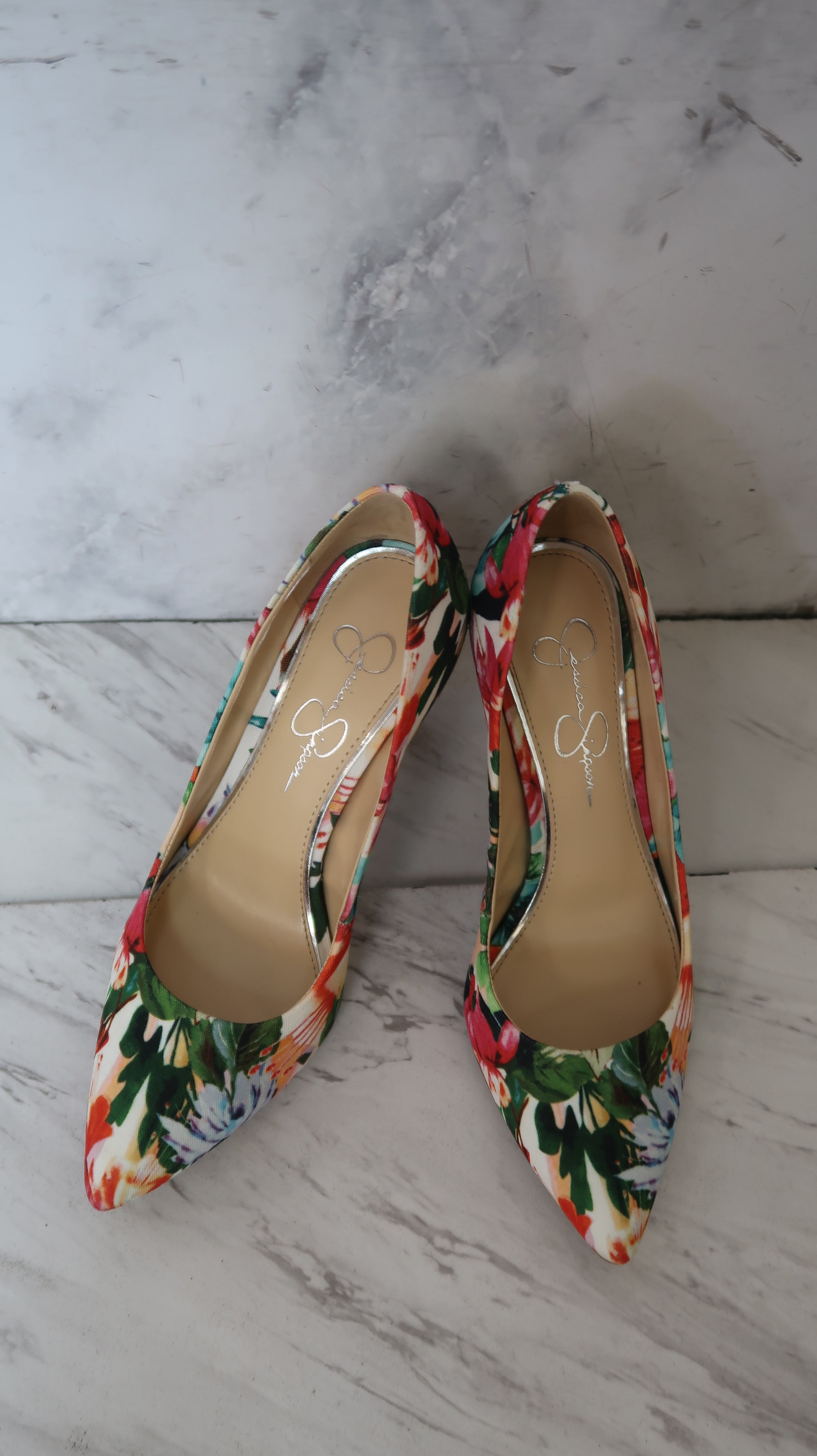 Jessica simpson floral on sale shoes