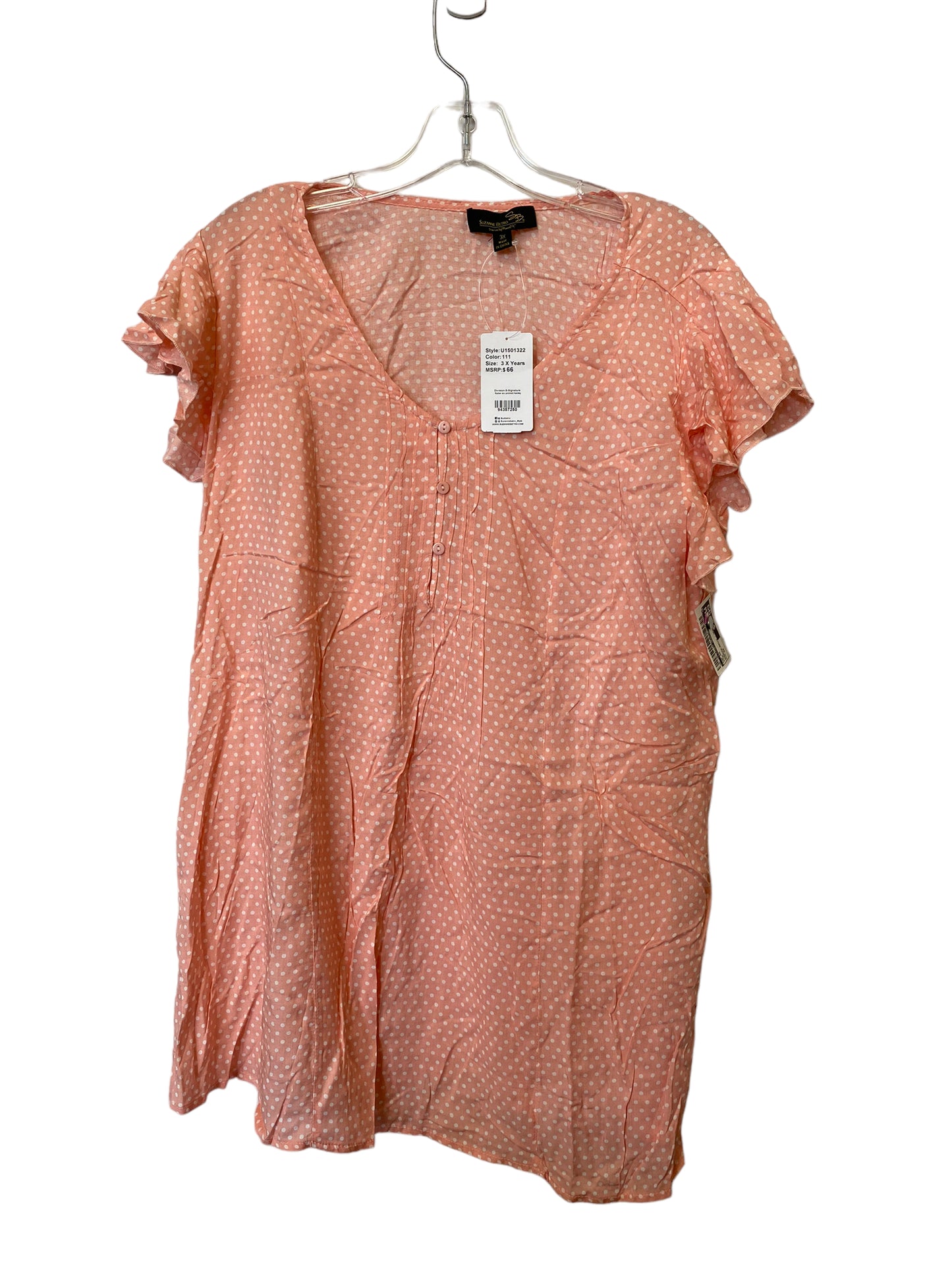 Top Short Sleeve By Clothes Mentor  Size: 3x