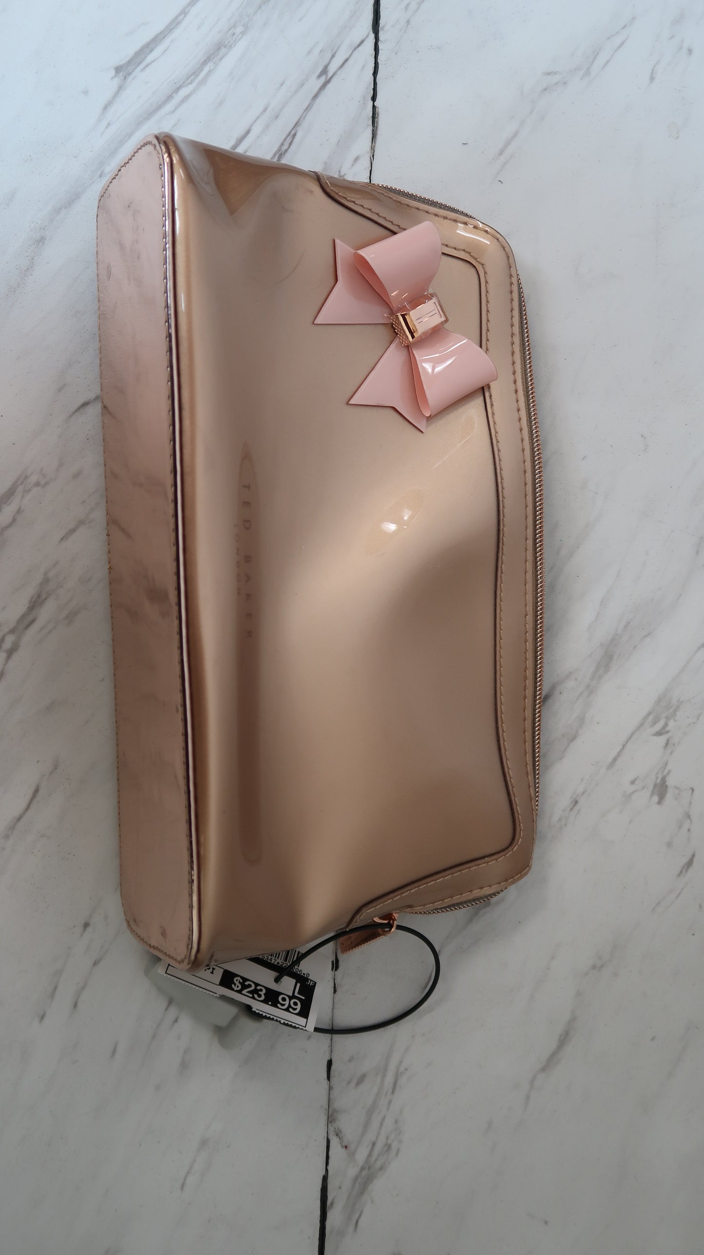 Ted Baker Gold Cosmetic Bags